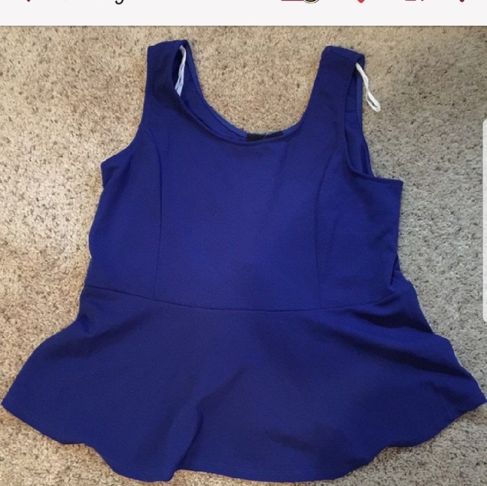 Peplum top